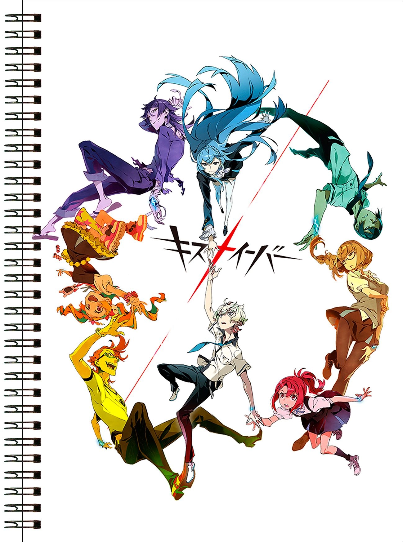 Блокнот А6 Kiznaiver [BL6_Kizna_001S]