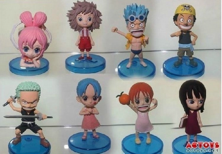 One Piece Pedestal Ван Пис Фигурка на подставке (цена за 1 из 8 штук)