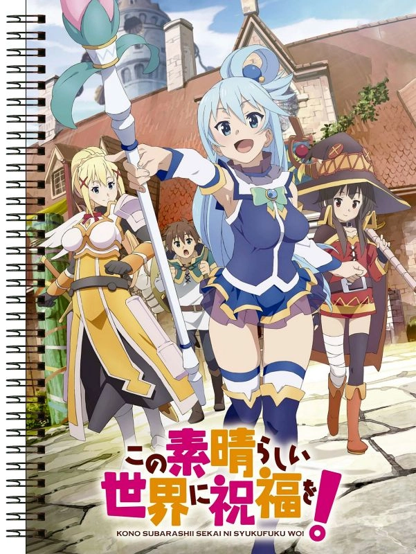 Блокнот А6 Konosuba [BL6_Knsb_016S]