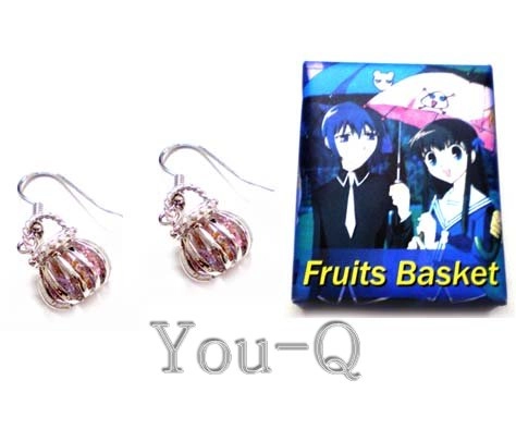 Fruit Basket Earring Корзинка Фруктов Серьги