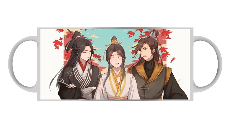 Кружка керамическая Tian Guan Ci Fu [K_TGCF_023S]