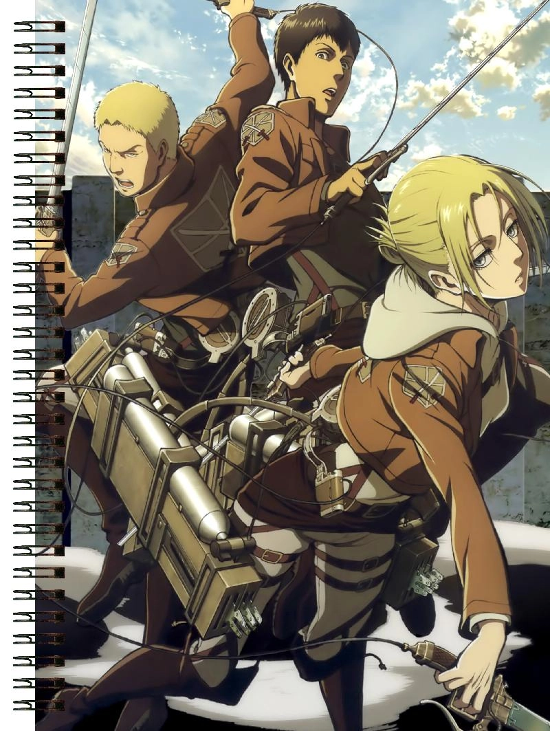 Блокнот А5 Attack on Titan [BL5_ShnK_377S]