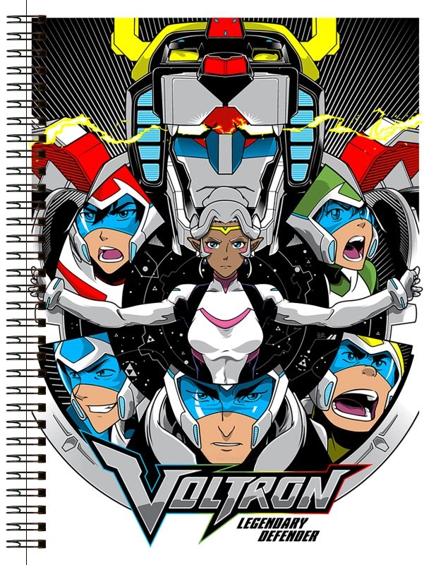 Блокнот А6 Voltron [BL6_Vol_003S]