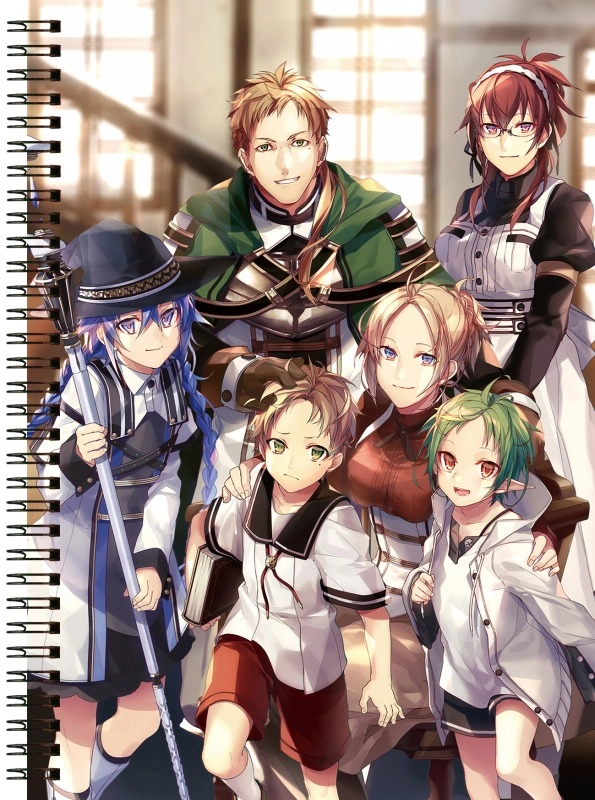 Блокнот А6 Mushoku Tensei [BL6_MuTen_002S]