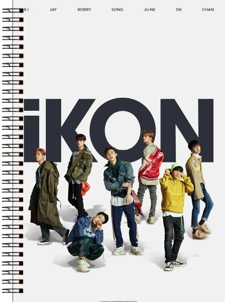 Блокнот А5 iKON [BL5Kp_IKON_001S]