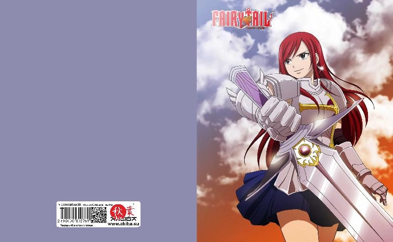 Тетрадь 48 листов в клетку Fairy Tail [T_FaT_036S]