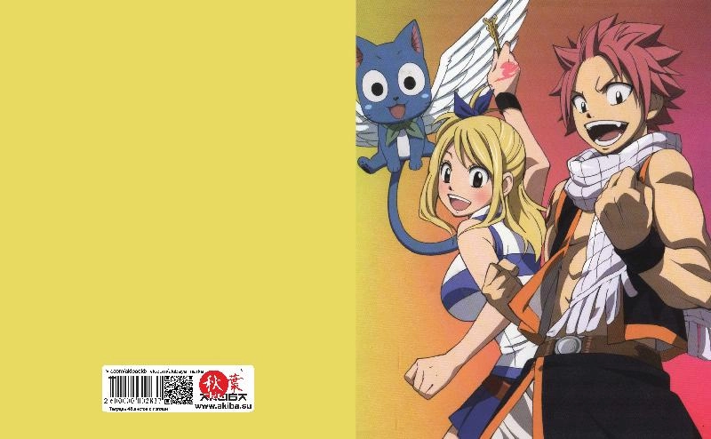 Тетрадь 48 листов в клетку Fairy Tail [T_FaT_043S]