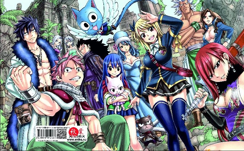 Тетрадь 48 листов в клетку Fairy Tail [T_FaT_046S]