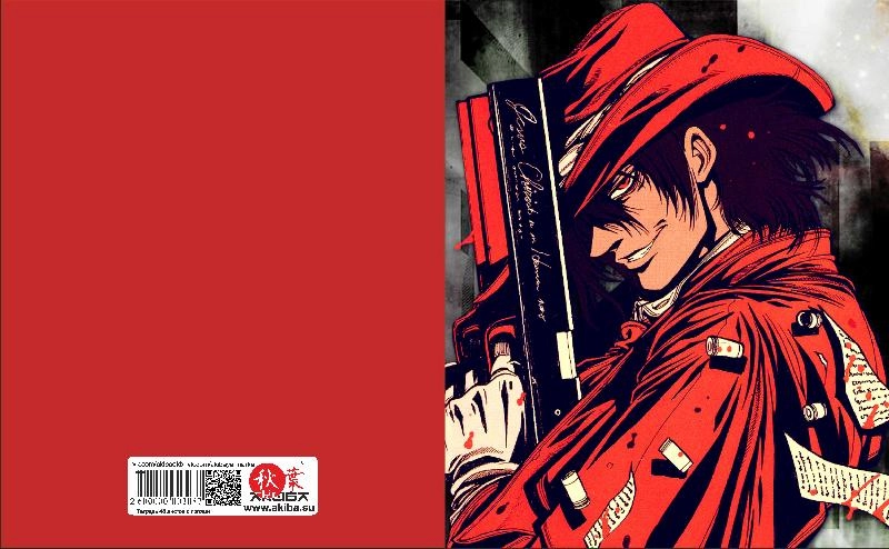 Тетрадь 48 листов в клетку Hellsing [T_Hel_002S]