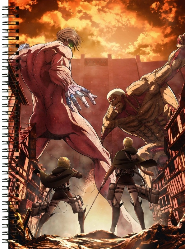 Блокнот А6 Attack on Titan [BL6_Shnk_032S]