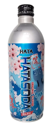 HATA SODA Напиток б/а газированный со вкусом лимонада Рамуне, 500 мл