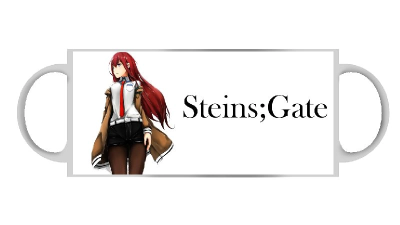 Кружка керамическая Steins gate [K_StGa_403S]