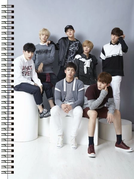 Блокнот А5 Monsta X [BL5Kp_MonX_008S]