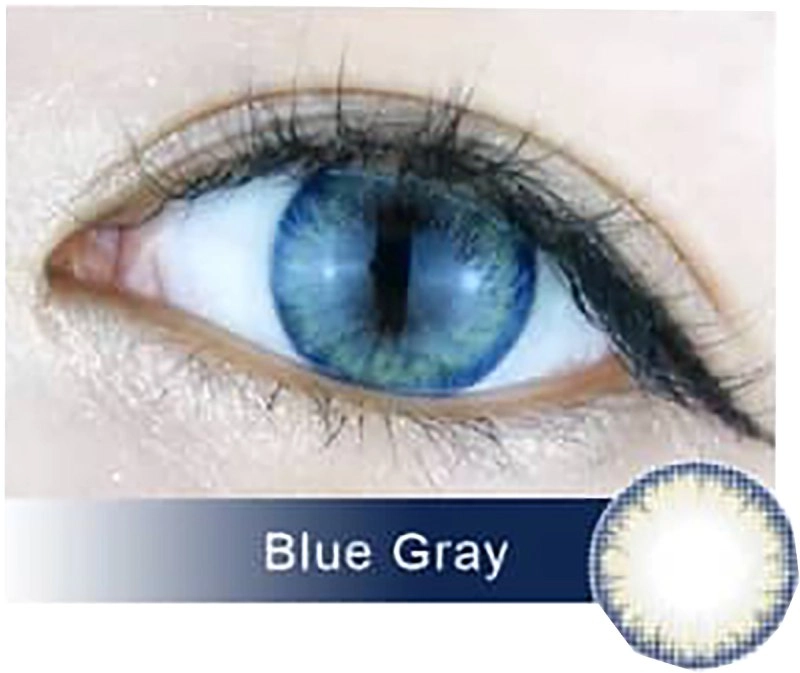 Anime lens TM_14,5 FC-114 Blue Gray (пара)