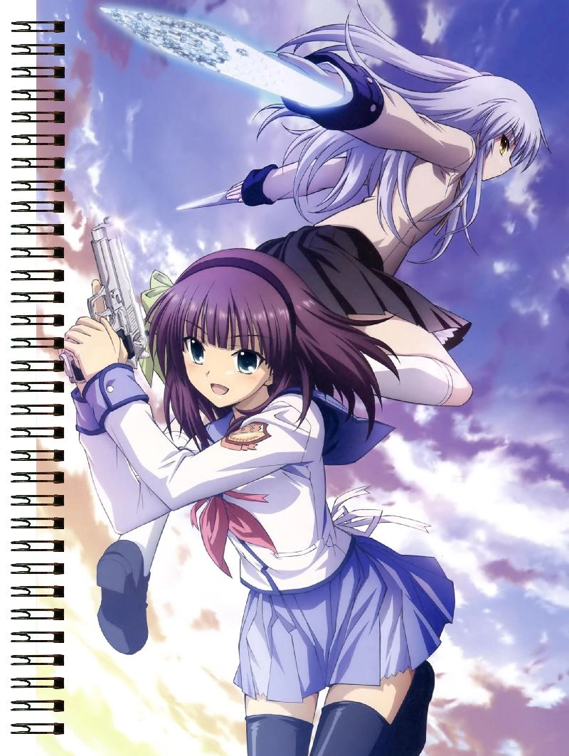 Блокнот А5 Angel Beats [BL5_AB_002S]