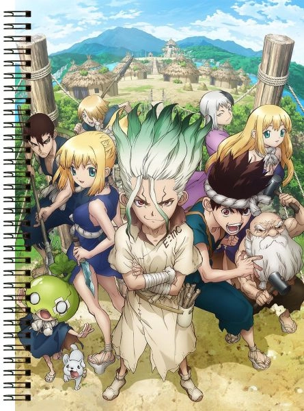 Блокнот А6 Dr. Stone [BL6_DrSt_001S]