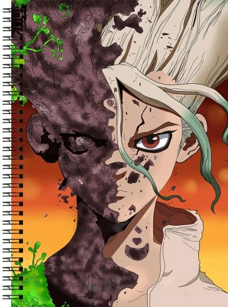 Блокнот А6 Dr. Stone [BL6_DrSt_002S]