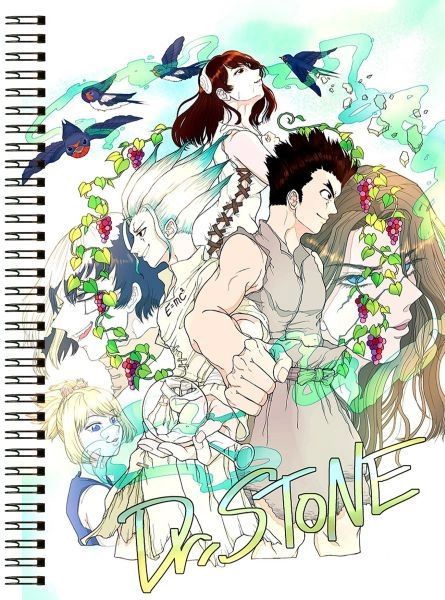 Блокнот А6 Dr. Stone [BL6_DrSt_003S]