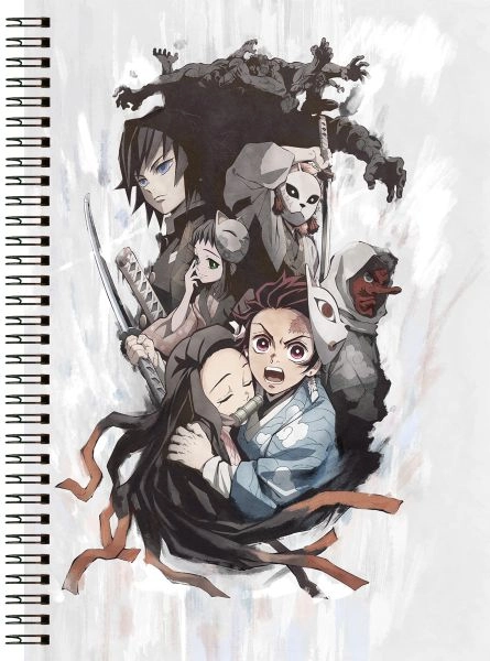 Блокнот А6 Kimetsu no Yaiba [BL6_KiNoYa_002S]