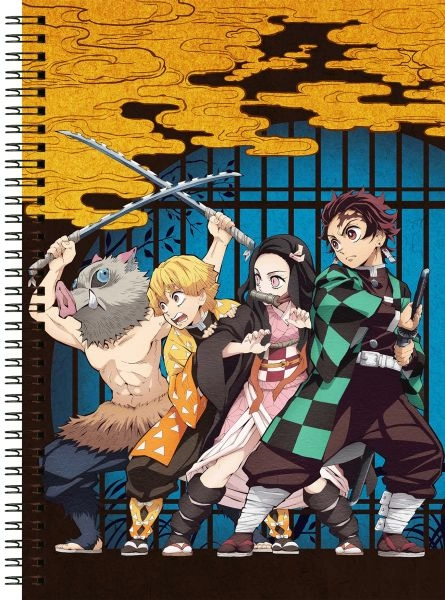 Блокнот А6 Kimetsu no Yaiba [BL6_KiNoYa_003S]