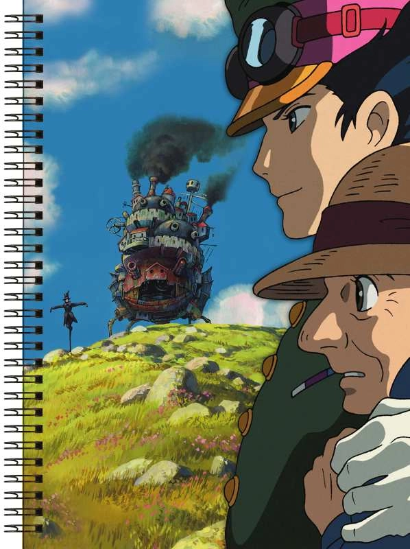 Блокнот А5 Howls Moving Castle [BL5_HMC_020S]