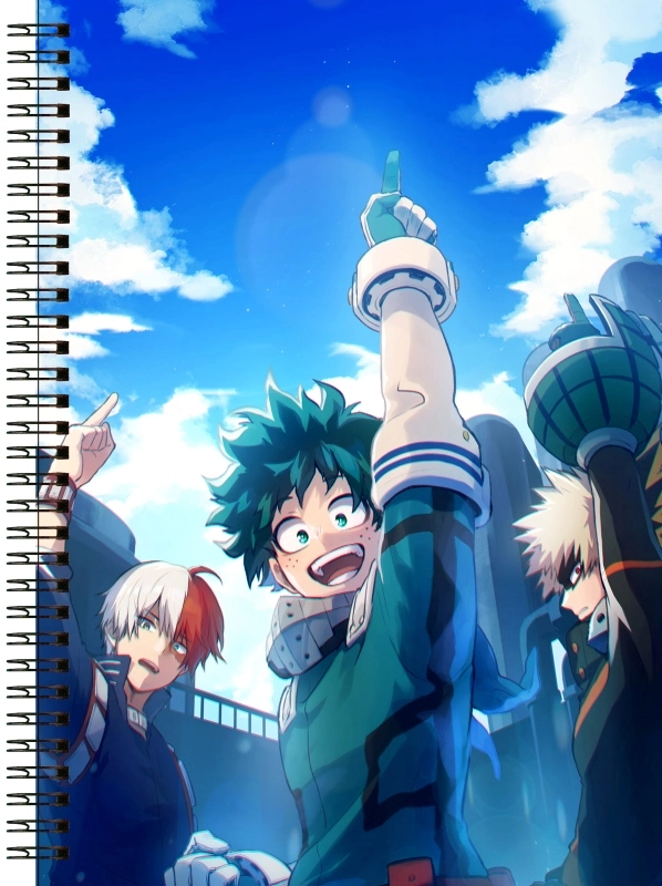 Блокнот А5 Boku no Hero Academia [BL5_HeAc_120S]