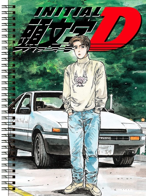 Блокнот А5 Initial D [BL5_ID_005S]