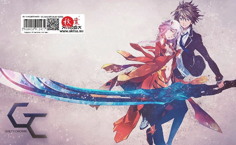 Тетрадь 48 листов в клетку Guilty Crown [T_GCro_008S]