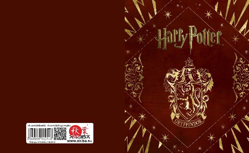 Тетрадь 48 листов в клетку Harry Potter [T_HP_009S]