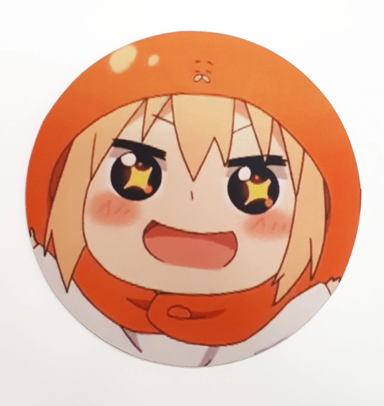 Himouto! Umaru-chan Двуличная сестренка Умару коврик для мыши, круглый