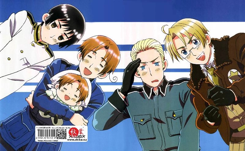 Тетрадь 48 листов в клетку Hetalia [T_Het_013S]