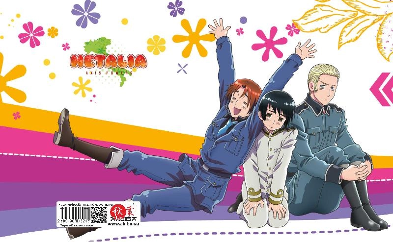 Тетрадь 48 листов в клетку Hetalia [T_Het_016S]