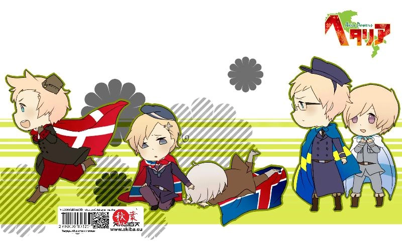 Тетрадь 48 листов в клетку Hetalia [T_Het_017S]