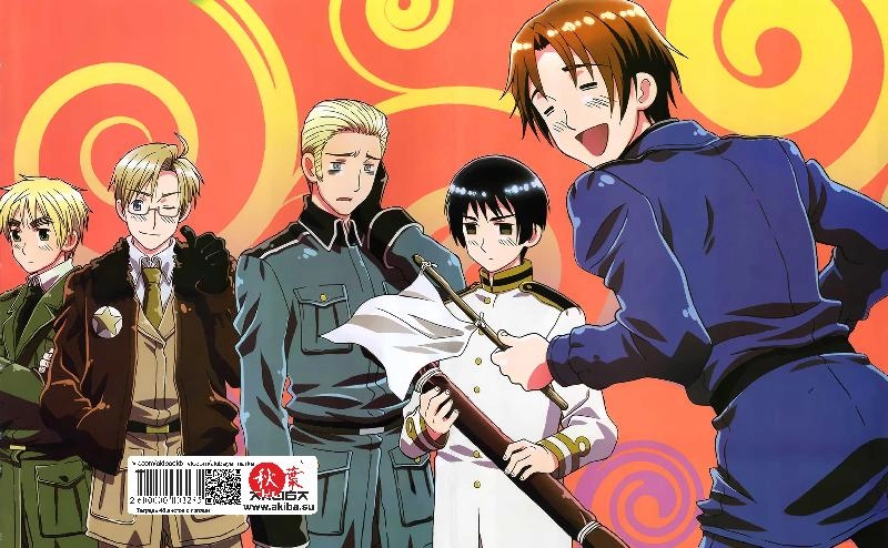 Тетрадь 48 листов в клетку Hetalia [T_Het_020S]