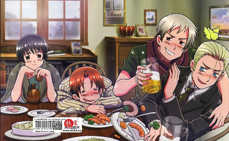 Тетрадь 48 листов в клетку Hetalia [T_Het_026S]