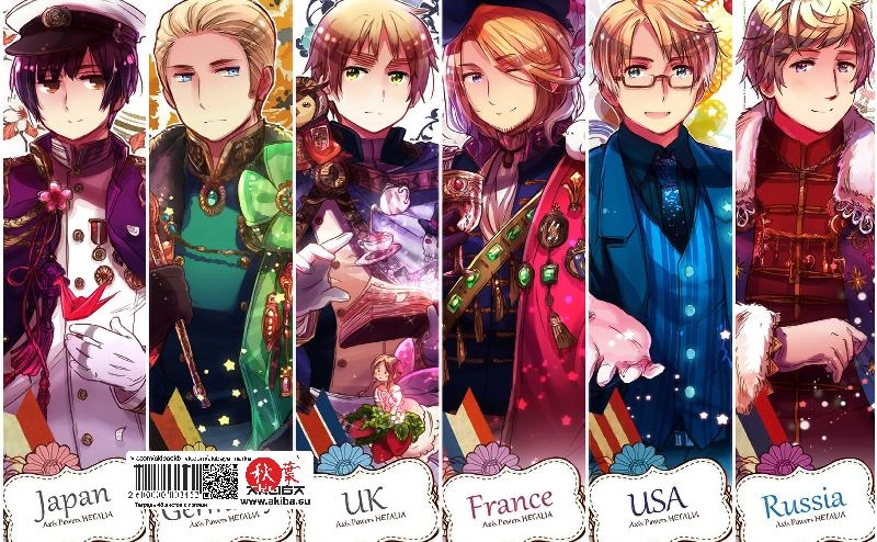 Тетрадь 48 листов в клетку Hetalia [T_Het_037S]