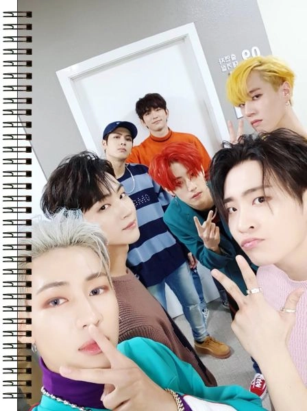 Блокнот А6 GOT7 [BL6Kp_GOT7_010S]