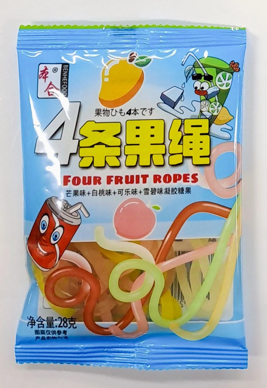 Мармелад FOUR FRUIT ROPES