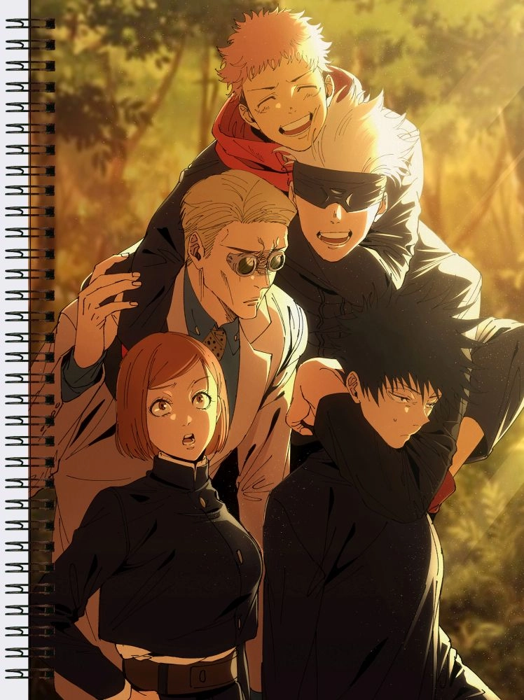 Блокнот А5 Jujutsu Kaisen [BL5_JJK_004S]