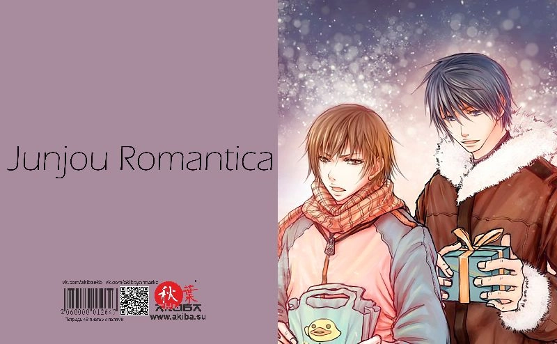 Тетрадь 48 листов в клетку Junjou Romantica [T_JuR_006S]