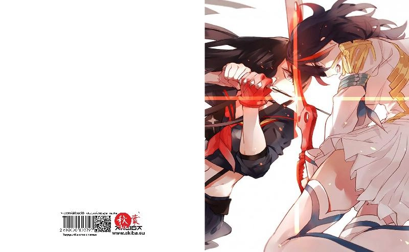 Тетрадь 48 листов в клетку Kill la Kill [T_KLK_005S]