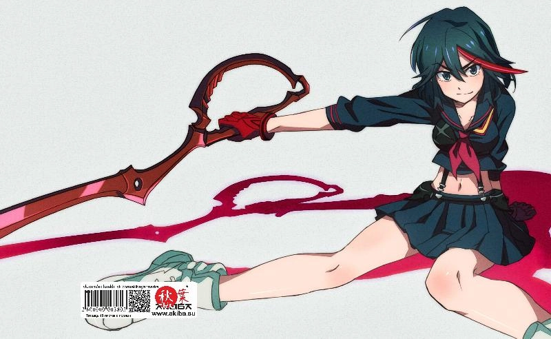 Тетрадь 48 листов в клетку Kill la Kill [T_KLK_006S]