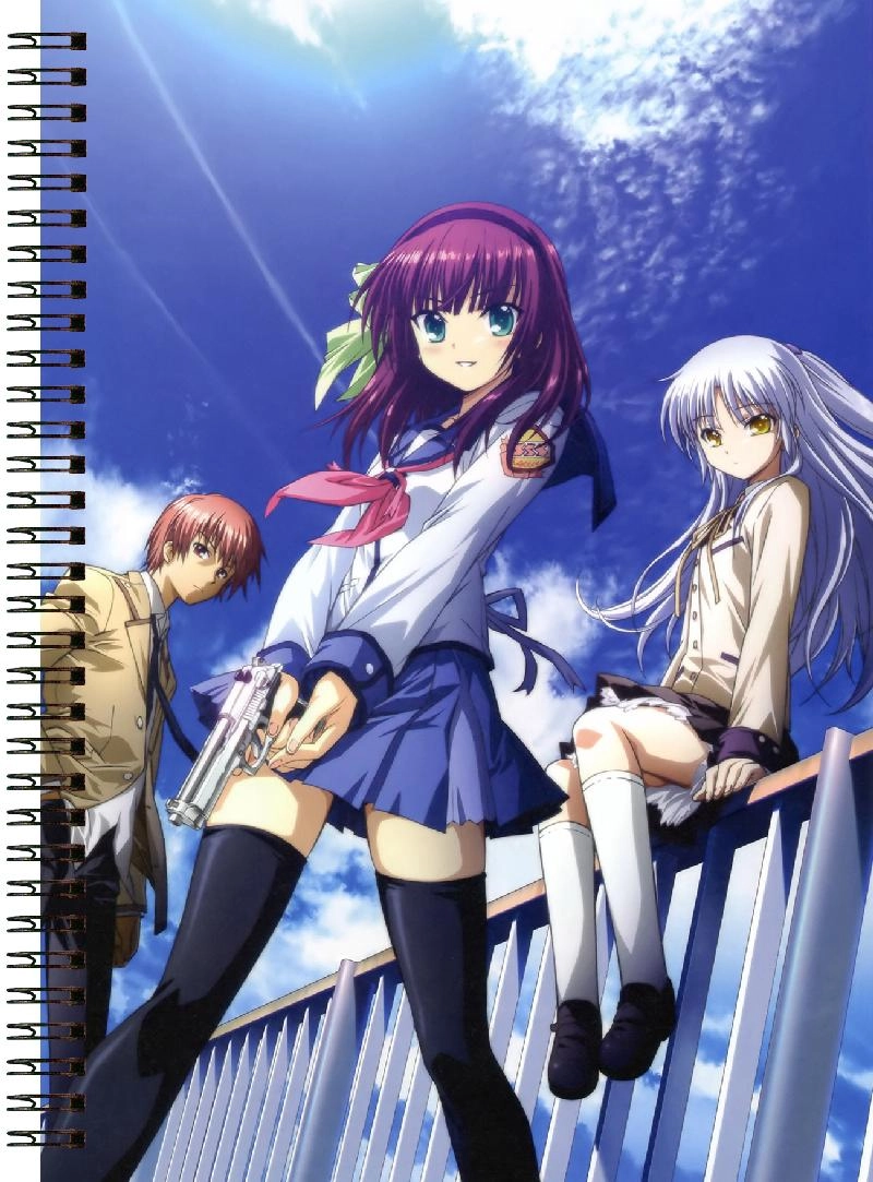 Блокнот А6 Angel Beats [BL6_AB_001S]