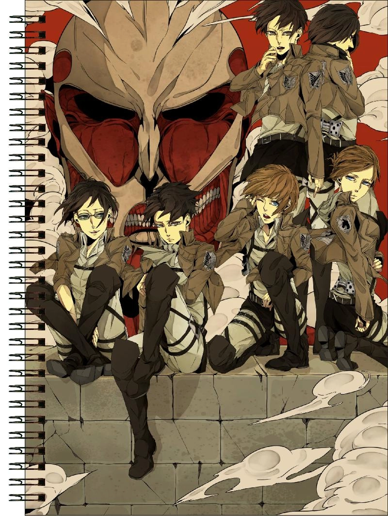 Блокнот А5 Attack on Titan [BL5_ShnK_387S]