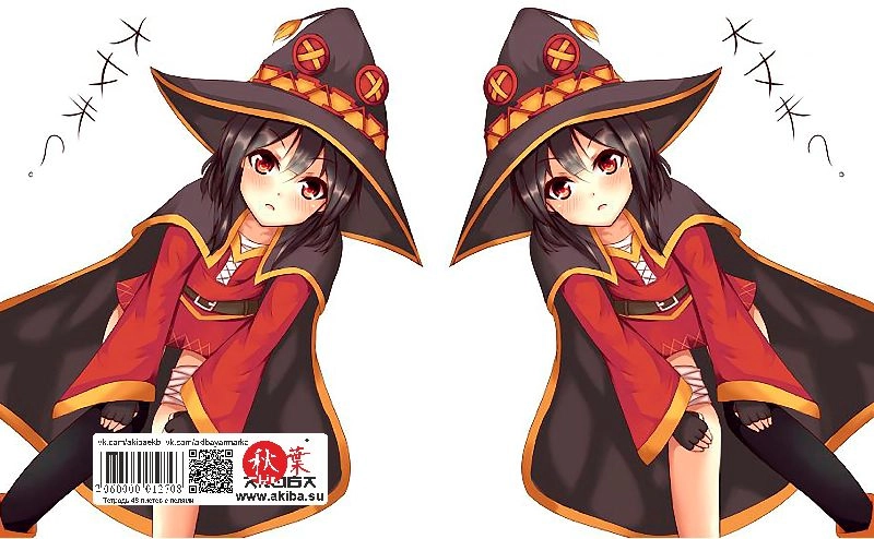 Тетрадь 48 листов в клетку Konosuba [T_Knsb_006S]