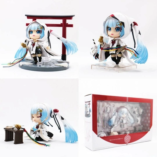 Vocaloid Hatsune Miku Snow 2018 Crane Priestess Ver. Мику фигурка