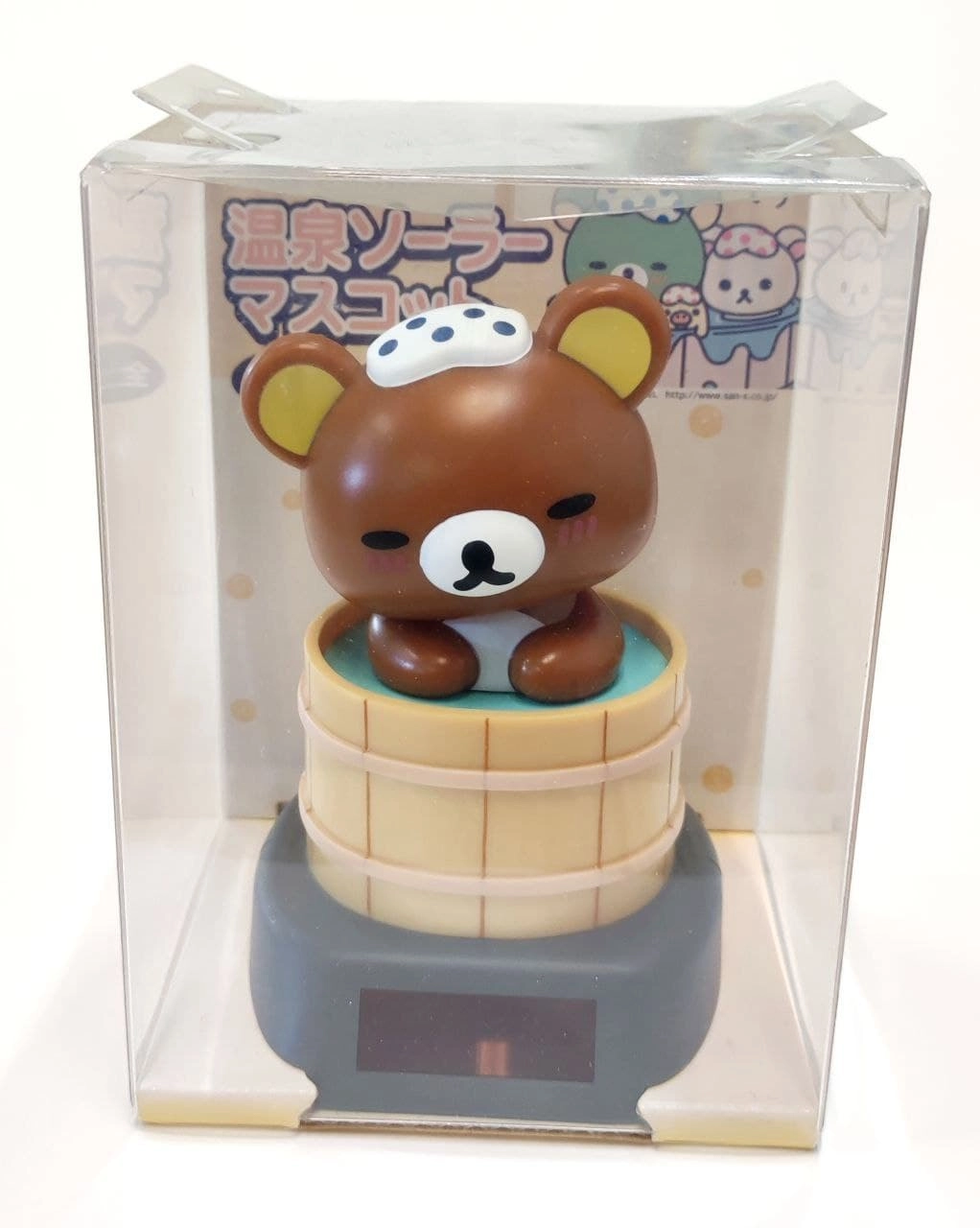 Rilakkuma Рилаккума фигурка на солнечной батарее