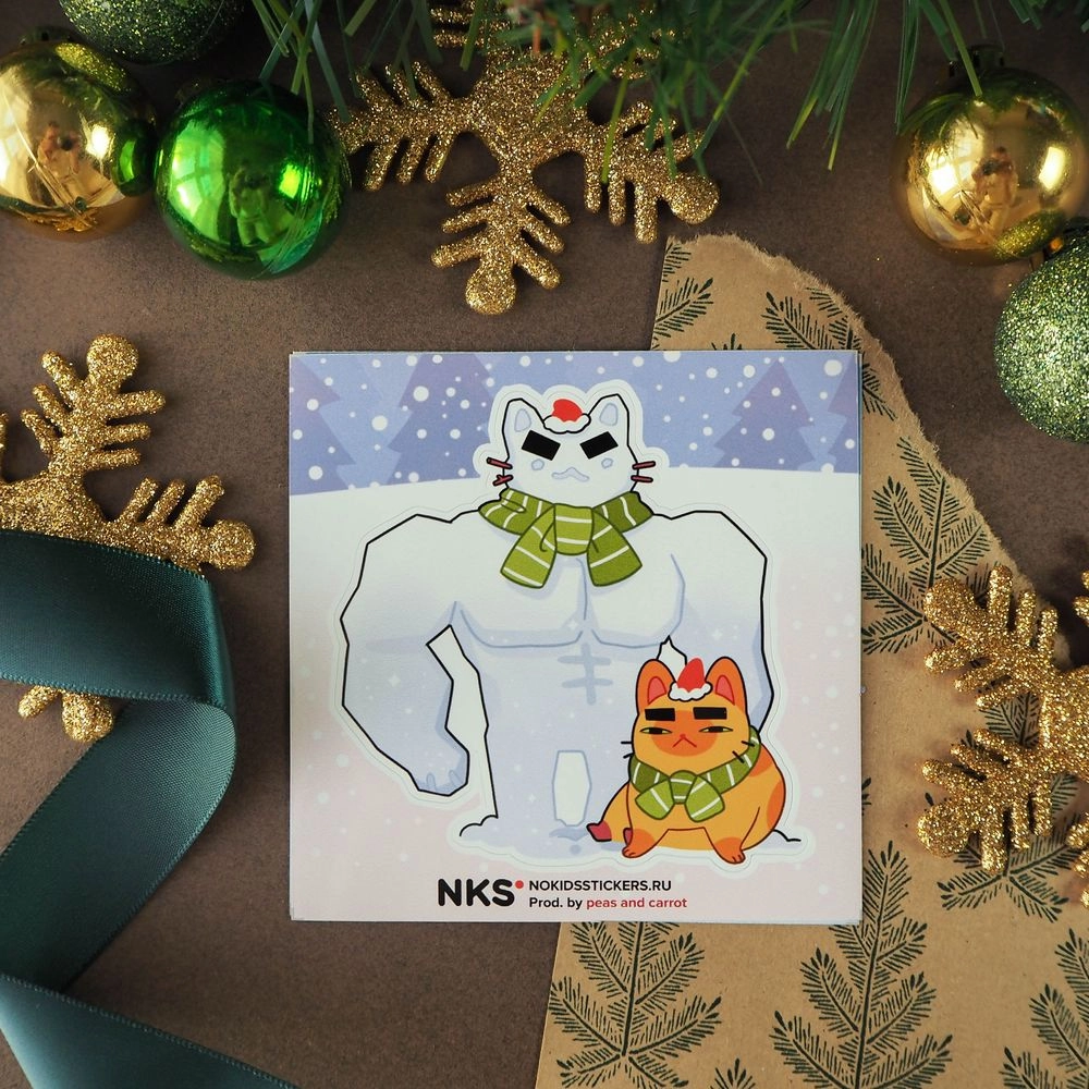 Стикер NKS Snowman 2