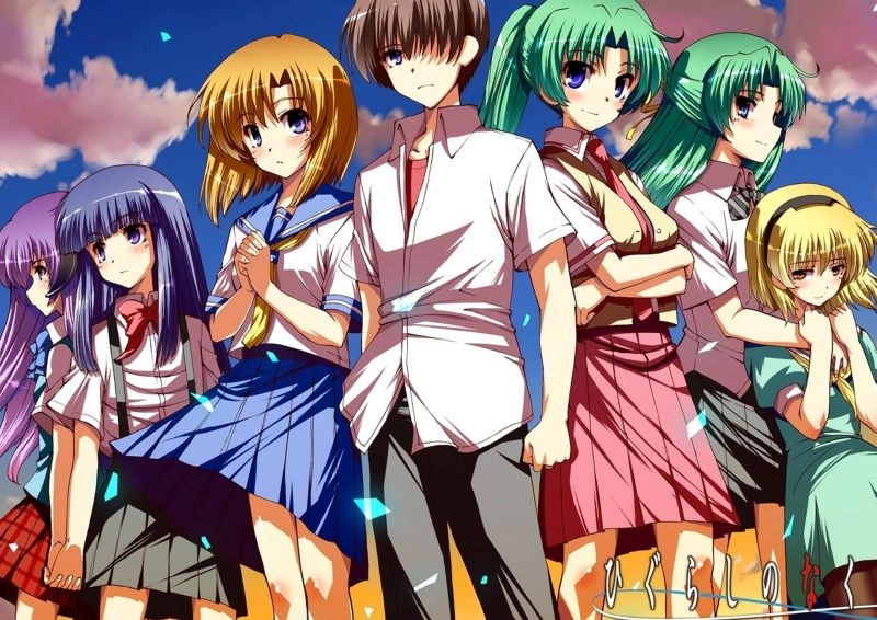 Плакат A3 Higurashi no Naku Koro ni [3A_Hig_275S]