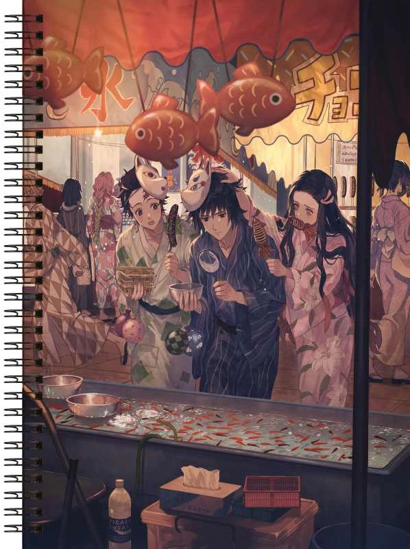 Блокнот А5 Kimetsu no Yaiba [BL5_KiNoYa_079S]